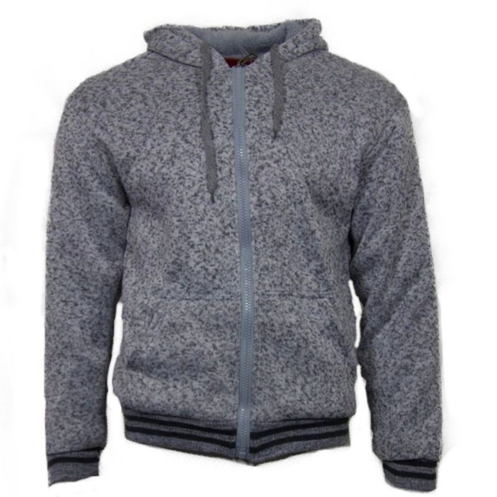 Maximos Men's Hoodie Long Sleeve Casual Drawstring Full Zip Up Sweatshirt